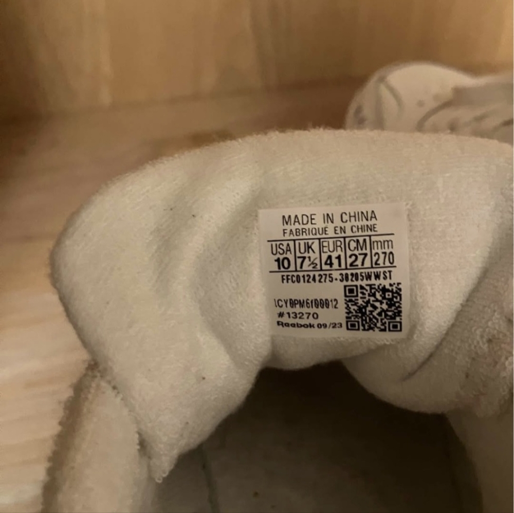 Women's Retro Style Reebok